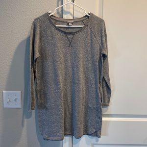 Tunic sweatshirt